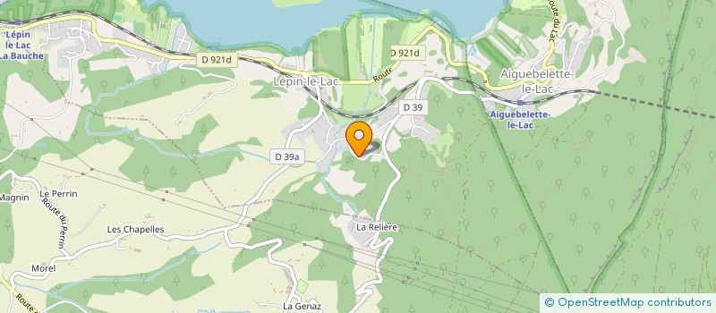 localisation de l'entreprise MONSIEUR JOAQUIM FREITAS BARREIRA  LEPIN-LE-LAC