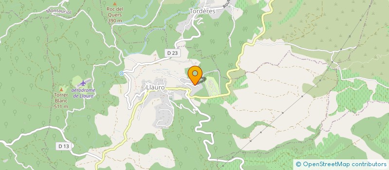 localisation de l'entreprise MONSIEUR JOAQUIM FURAO TELES  LLAURO