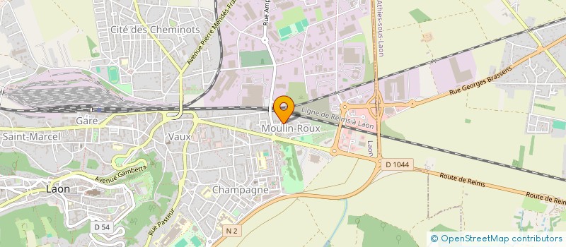 localisation de l'entreprise MONSIEUR JOAQUIM GOMES à LAON