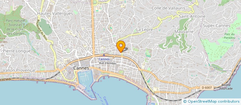 localisation de l'entreprise MONSIEUR JOAQUIM GOMES DE CARVALHO  CANNES