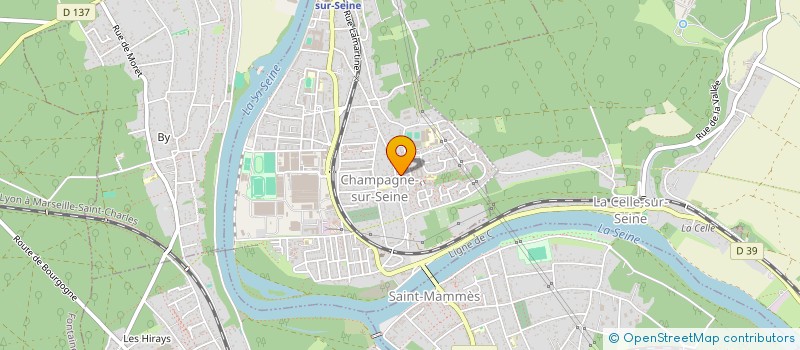 localisation de l'entreprise MONSIEUR JOAQUIM GOMES DE SOUSA  CHAMPAGNE-SUR-SEINE