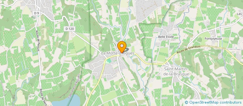 localisation de l'entreprise MONSIEUR JOAQUIM GOMEZ TERRON  LA MOTTE-D'AIGUES