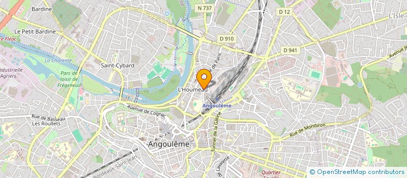 localisation de l'entreprise MONSIEUR JOAQUIM GRAFEILLE à ANGOULEME