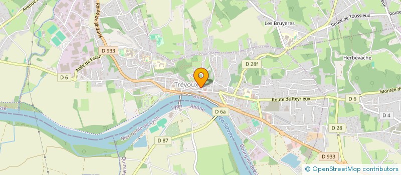 localisation de l'entreprise MONSIEUR JOAQUIM HENRIQUES MOREIRA  TREVOUX