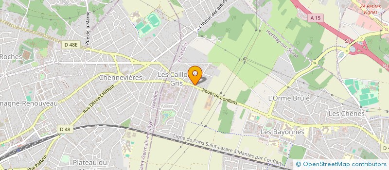 localisation de l'entreprise MONSIEUR JOAQUIM INVERNO  HERBLAY-SUR-SEINE