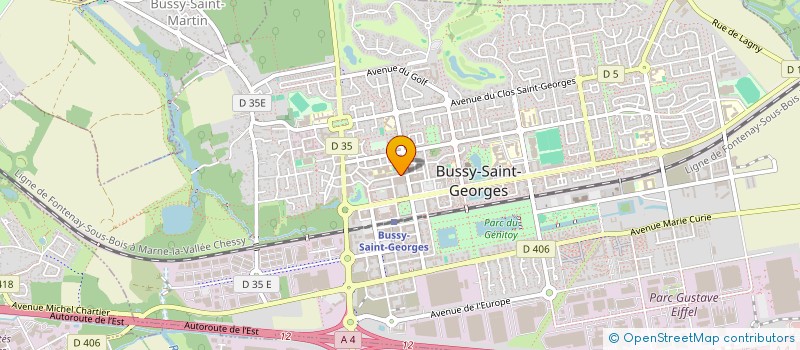 localisation de l'entreprise MONSIEUR JOAQUIM KRAYNI  BUSSY-SAINT-GEORGES