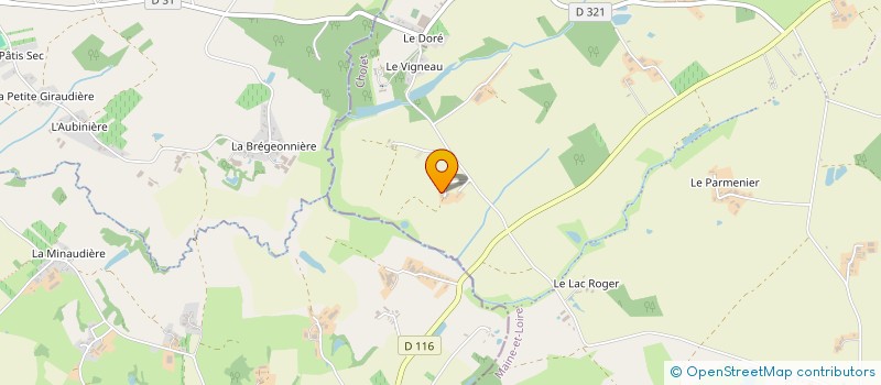localisation de l'entreprise MONSIEUR JOAQUIM LEGROS à MONTREVAULT-SUR-EVRE