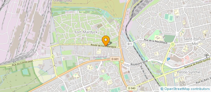 localisation de l'entreprise MONSIEUR JOAQUIM LOPES PAIS  DUNKERQUE