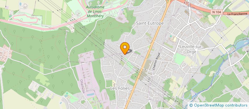 localisation de l'entreprise MONSIEUR JOAQUIM LOUREIRO à SAINT-GERMAIN-LES-ARPAJON