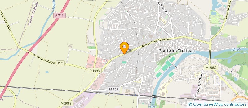 localisation de l'entreprise MONSIEUR JOAQUIM MAGALHAES PINTO  PONT-DU-CHATEAU