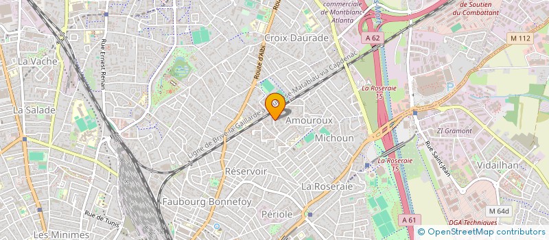 localisation de l'entreprise MONSIEUR JOAQUIM MARTINEZ à TOULOUSE