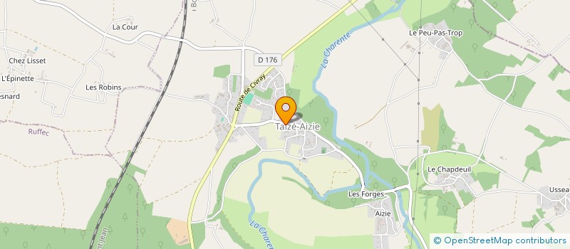 localisation de l'entreprise MONSIEUR JOAQUIM MARTINS DA SILVA  TAIZE-AIZIE