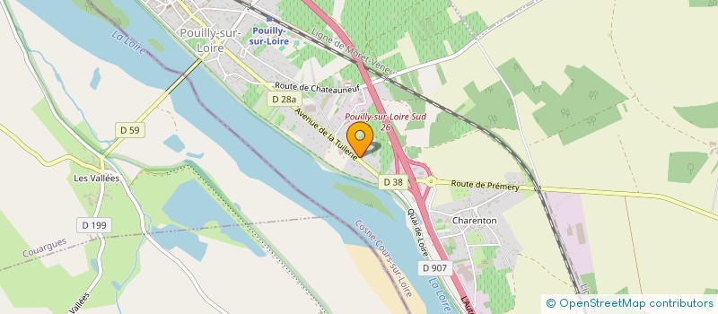 localisation de l'entreprise MONSIEUR JOAQUIM MELO DE SA à TRACY-SUR-LOIRE