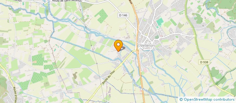 localisation de l'entreprise MONSIEUR JOAQUIM MENDES  VELLERON