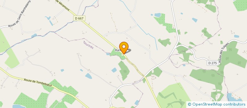 localisation de l'entreprise MONSIEUR JOAQUIM MIRANDA RAMOS  TOMBEBUF