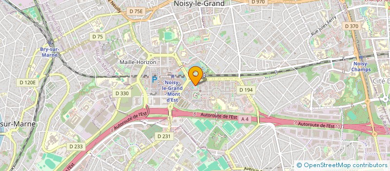 localisation de l'entreprise MONSIEUR JOAQUIM MONTEIRO  NOISY-LE-GRAND