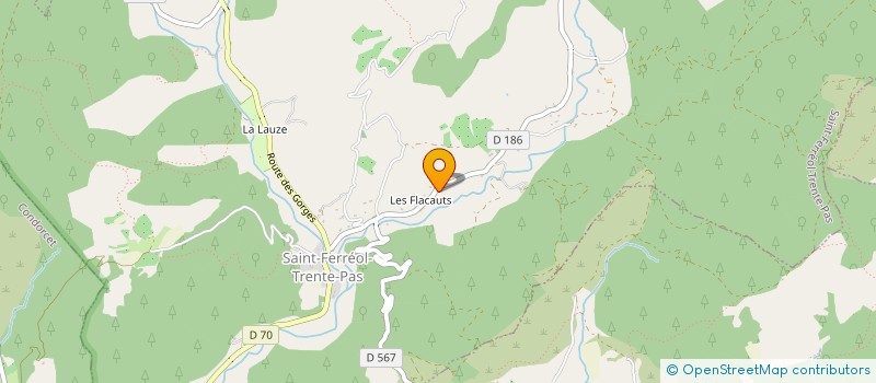 localisation de l'entreprise MONSIEUR JOAQUIM MONTEIRO à SAINT-FERREOL-TRENTE-PAS