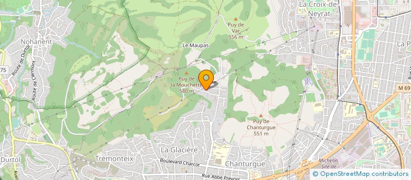 localisation de l'entreprise MONSIEUR JOAQUIM MONTES DE OLIVEIRA à CLERMONT-FERRAND