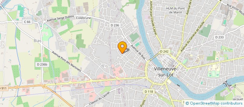 localisation de l'entreprise MONSIEUR JOAQUIM MORAIS TEIXEIRA  VILLENEUVE-SUR-LOT