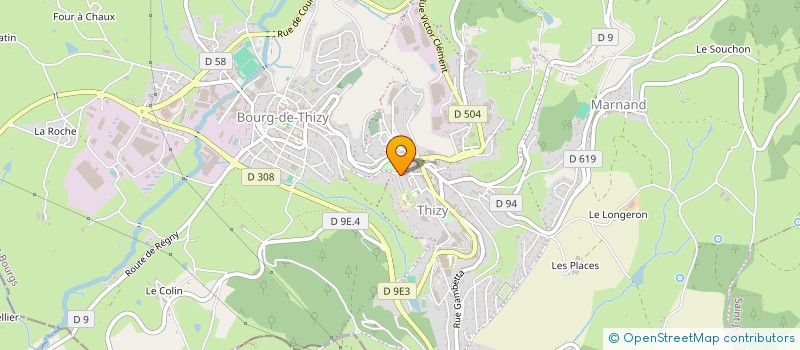 localisation de l'entreprise MONSIEUR JOAQUIM MOREIRA  THIZY-LES-BOURGS