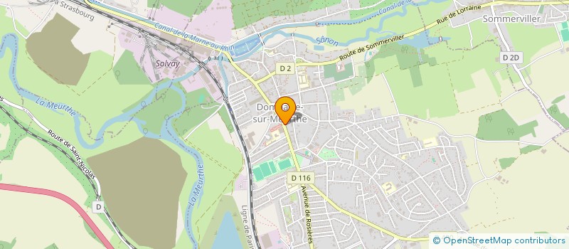 localisation de l'entreprise MONSIEUR JOAQUIM MOREIRA DE FREITAS  DOMBASLE-SUR-MEURTHE