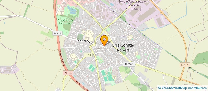 localisation de l'entreprise MONSIEUR JOAQUIM NUNES à BRIE-COMTE-ROBERT