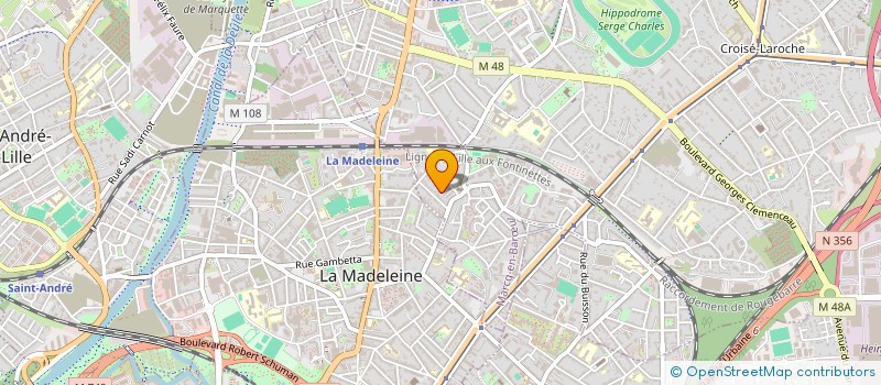 localisation de l'entreprise MONSIEUR JOAQUIM OLIVEIRA à MARCQ-EN-BARŒUL