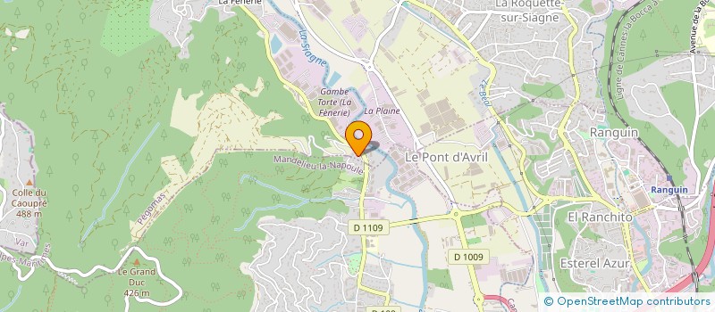 localisation de l'entreprise MONSIEUR JOAQUIM PAULA NUNES DE ABREU  PEGOMAS