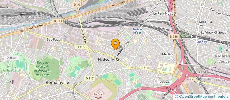 localisation de l'entreprise MONSIEUR JOAQUIM PAULINO à NOISY-LE-SEC