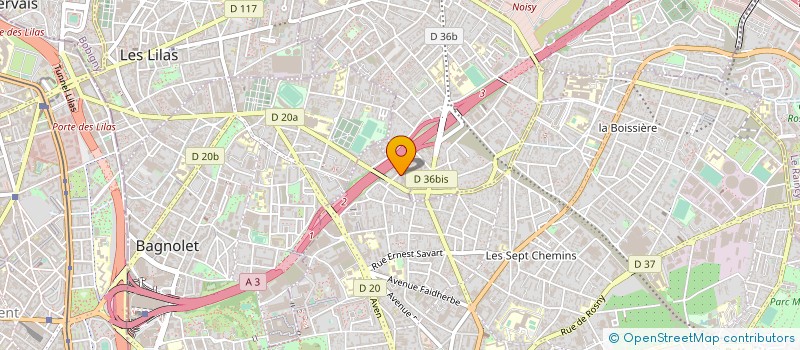 localisation de l'entreprise MONSIEUR JOAQUIM PAULINO à MONTREUIL