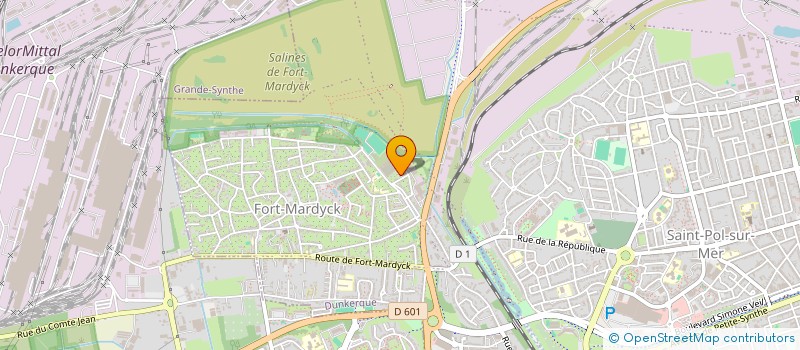 localisation de l'entreprise MONSIEUR JOAQUIM PEREIRA LADEIRO à DUNKERQUE