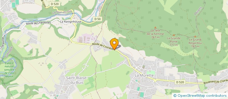 localisation de l'entreprise MONSIEUR JOAQUIM PIERRE DE ALMEIDA  LA MURETTE