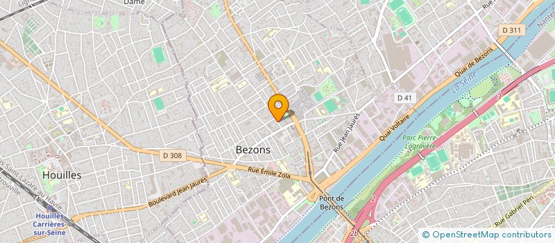 localisation de l'entreprise MONSIEUR JOAQUIM PINTO SILVA  CARRIERES-SUR-SEINE