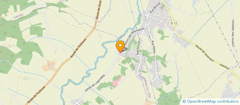 localisation de l'entreprise MONSIEUR JOAQUIM PIRES  LAGARDELLE-SUR-LEZE