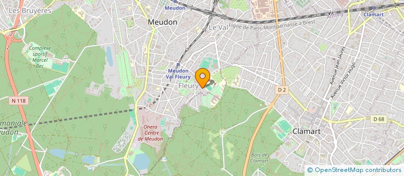 localisation de l'entreprise MONSIEUR JOAQUIM RIBEIRO GOMES DE AZEVEDO à MEUDON