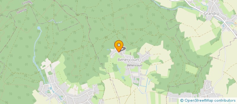 localisation de l'entreprise MONSIEUR JOAQUIM RODRIGUES  BEHERICOURT