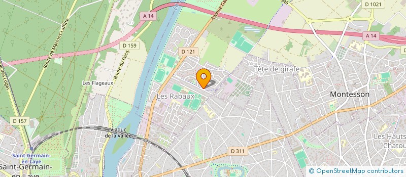 localisation de l'entreprise MONSIEUR JOAQUIM RODRIGUES CAMELO  MONTESSON