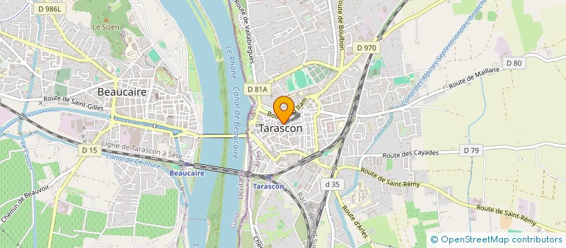 localisation de l'entreprise MONSIEUR JOAQUIM RODRIGUES DA SILVA  TARASCON