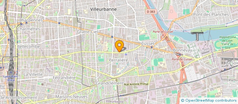 localisation de l'entreprise MONSIEUR JOAQUIM ROUSSADO à VILLEURBANNE