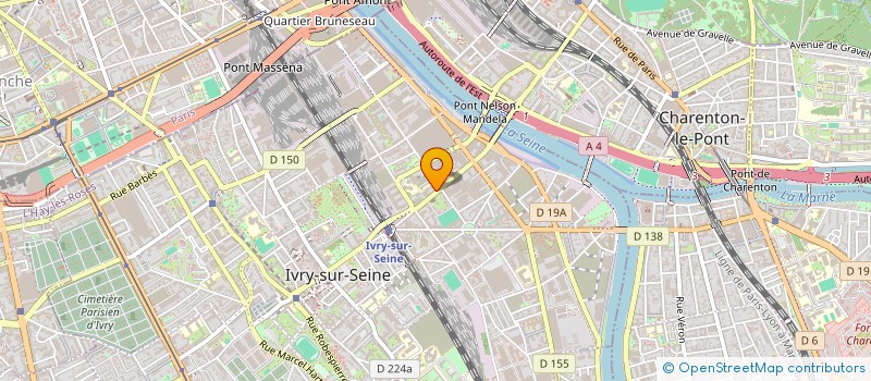 localisation de l'entreprise MONSIEUR JOAQUIM SAMPAIO  IVRY-SUR-SEINE