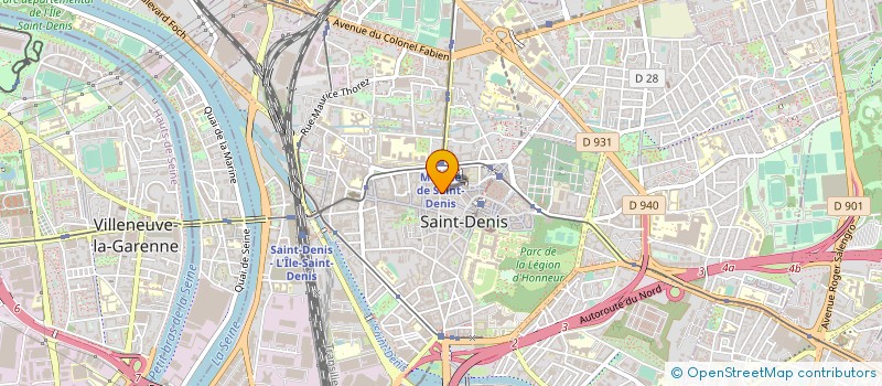 localisation de l'entreprise MONSIEUR JOAQUIM SOARES à SAINT-DENIS