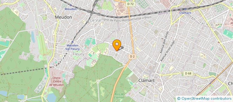 localisation de l'entreprise MONSIEUR JOAQUIM SOARES à CLAMART