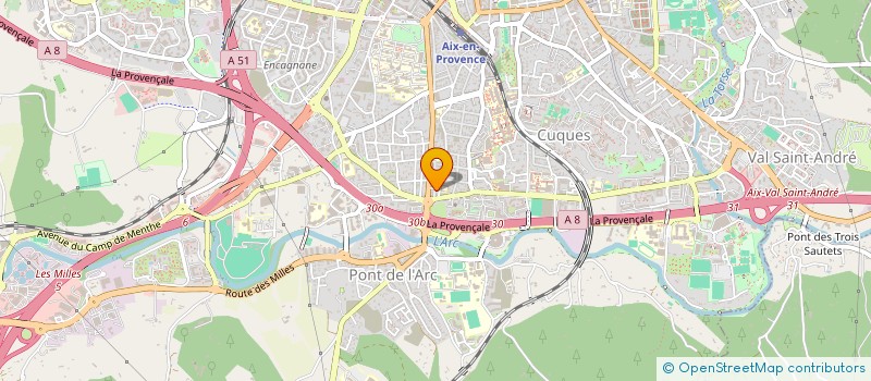 localisation de l'entreprise MONSIEUR JOAQUIM TABORDA AZEVEDO à AIX-EN-PROVENCE