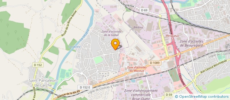 localisation de l'entreprise MONSIEUR JOAQUIM TEIXEIRA  SAINT-PANTALEON-DE-LARCHE