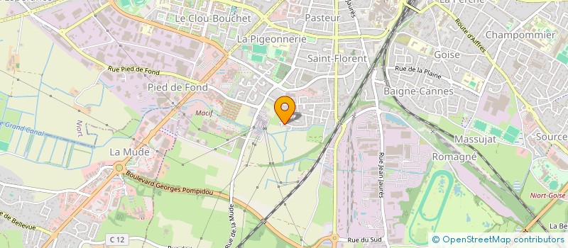 localisation de l'entreprise MONSIEUR JOAQUIM TEIXEIRA PINTO DA COSTA  NIORT