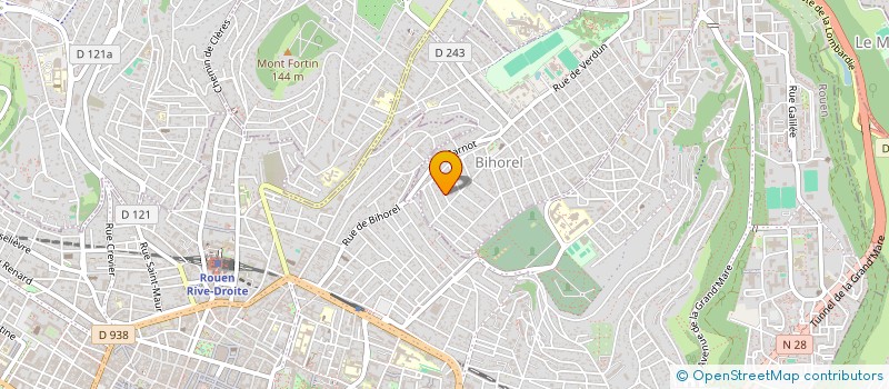 localisation de l'entreprise MONSIEUR JOAQUIM VENTURA  BIHOREL