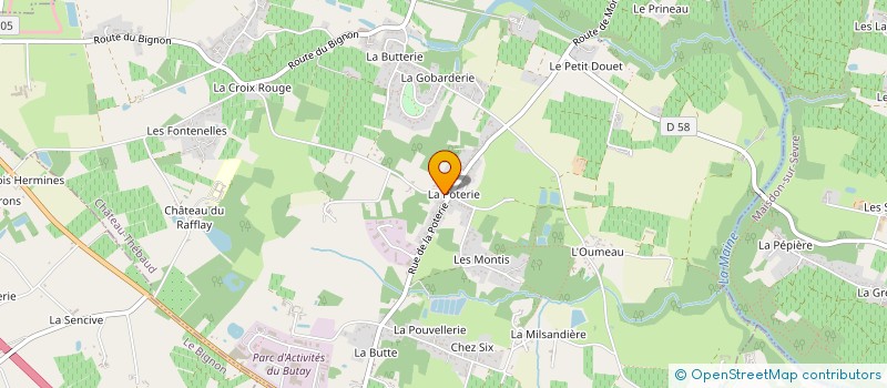 localisation de l'entreprise MONSIEUR JOAQUIN DEL CAMPO  CHATEAU-THEBAUD