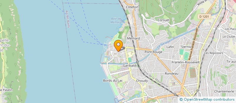 localisation de l'entreprise MONSIEUR JOAQUIN FERNANDEZ PEREZ  AIX-LES-BAINS