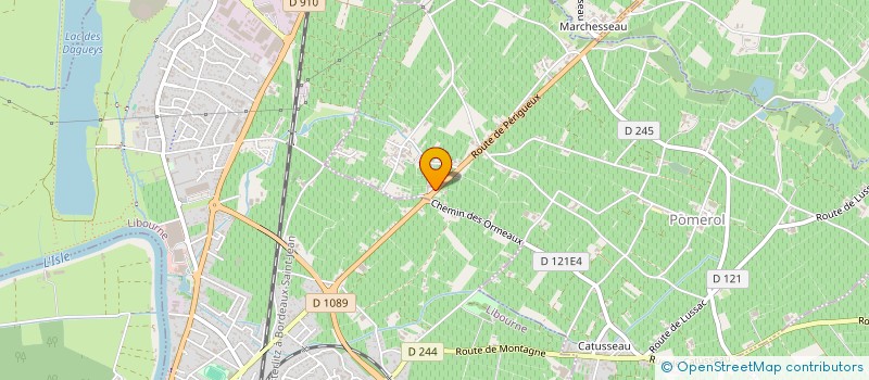 localisation de l'entreprise MONSIEUR JOAQUIN JIMENEZ DUAL  POMEROL