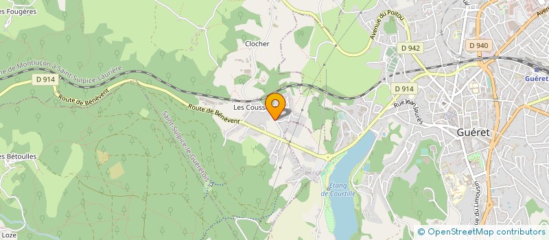 localisation de l'entreprise MONSIEUR JOAQUIN MAGALHAES à SAINT-SULPICE-LE-GUERETOIS